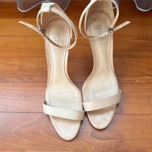 SCHUTZ Women's Beige Heels